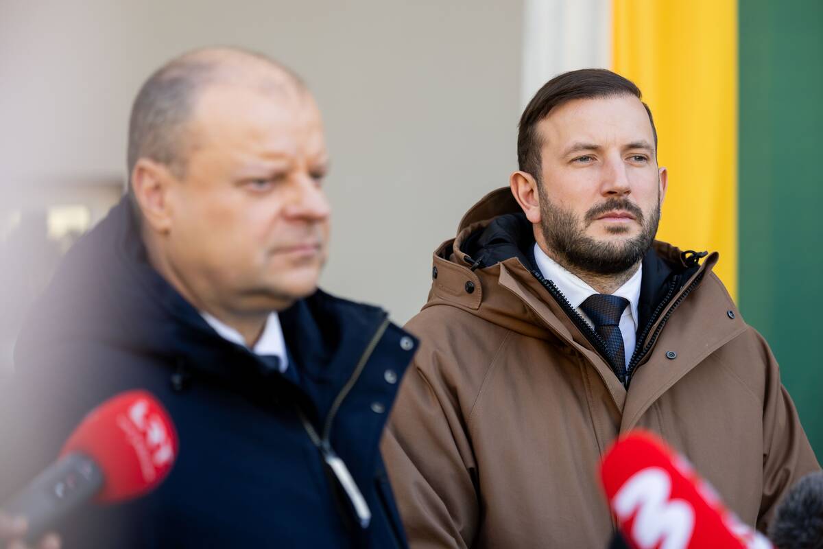 Saulius Skvernelis, Virginijus Sinkevičius