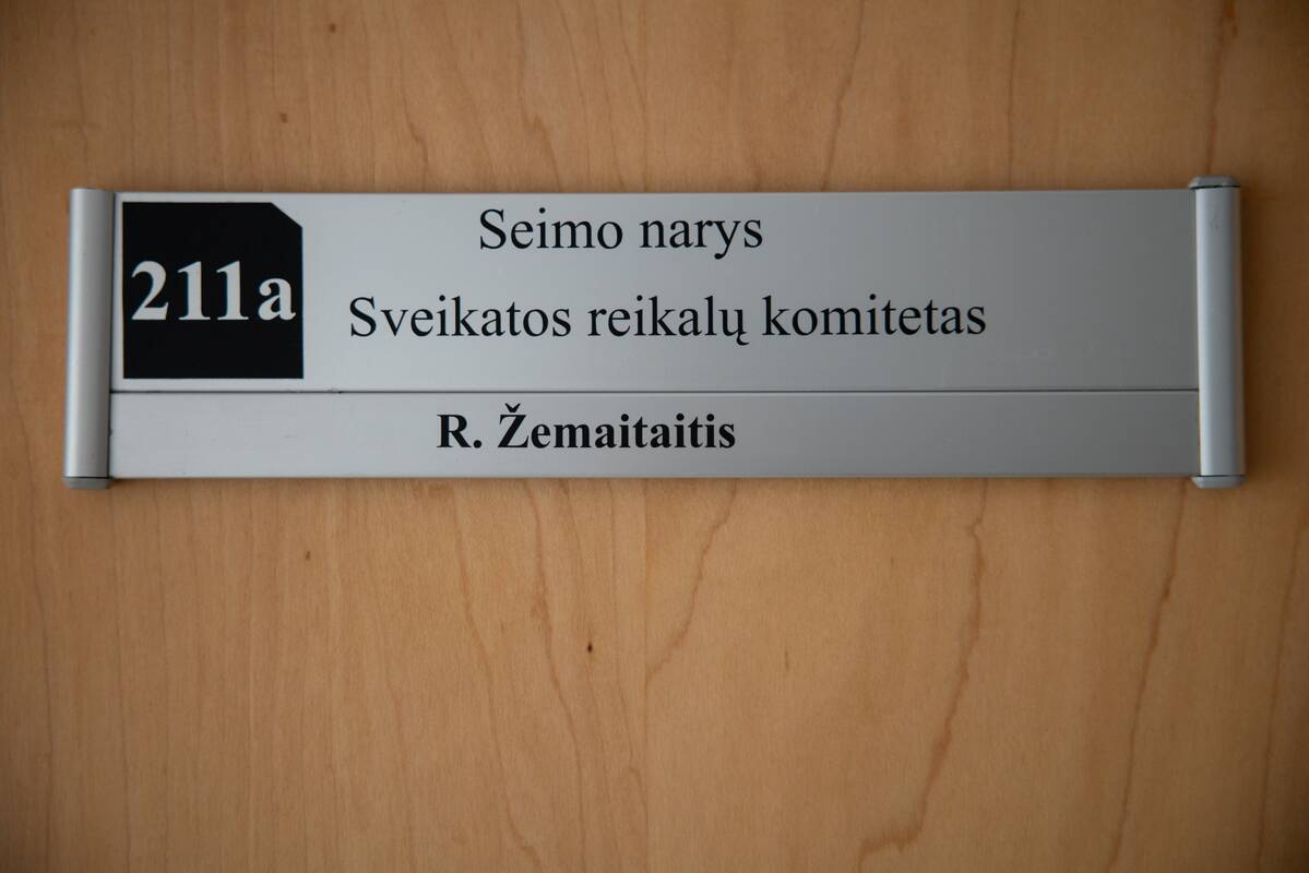Seime Žemaitaičio kabinete lankėsi FNTT