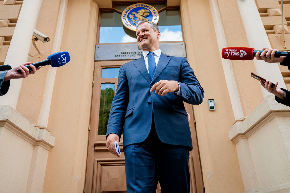 Gintautas Paluckas atvyko į STT