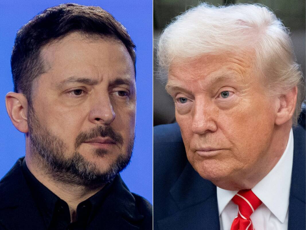 
<span>Zelenskis išsiuntė Trumpui skubų laišką dėl priešraketinės gynybos trūkumo</span>
