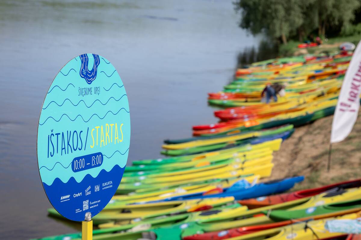 Festivalyje „Švęskime upę!“ – pažintis su Kaunu nuo vandens