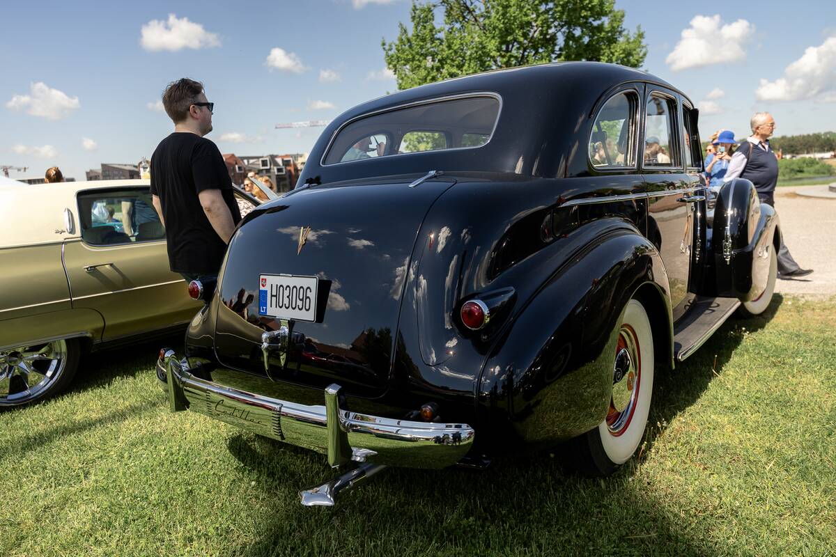 Klasikinių automobilių paroda prie Kauno pilies