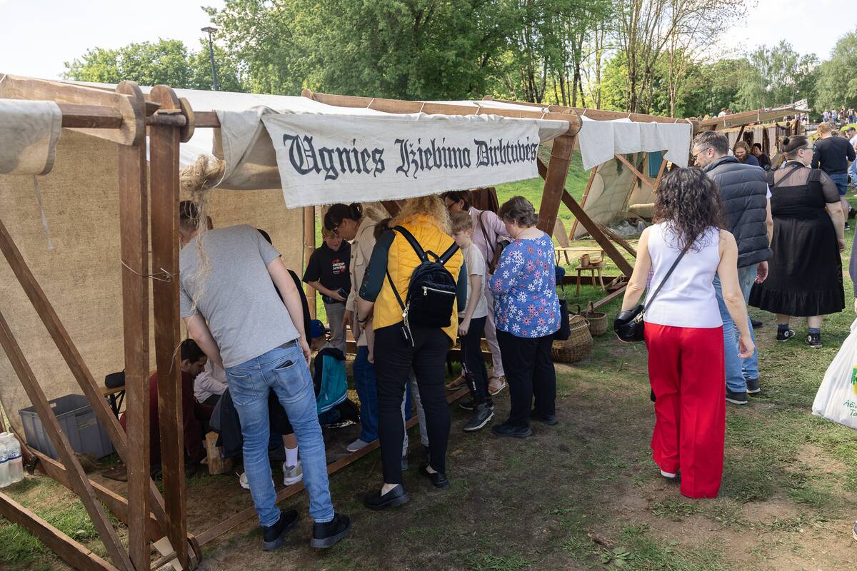 Kauno gimtadienyje – Viduramžių dvasia