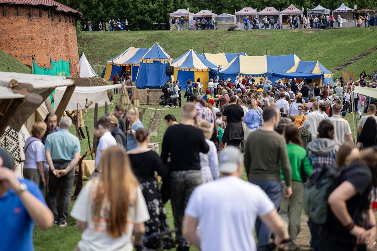 Kauno gimtadienyje – Viduramžių dvasia