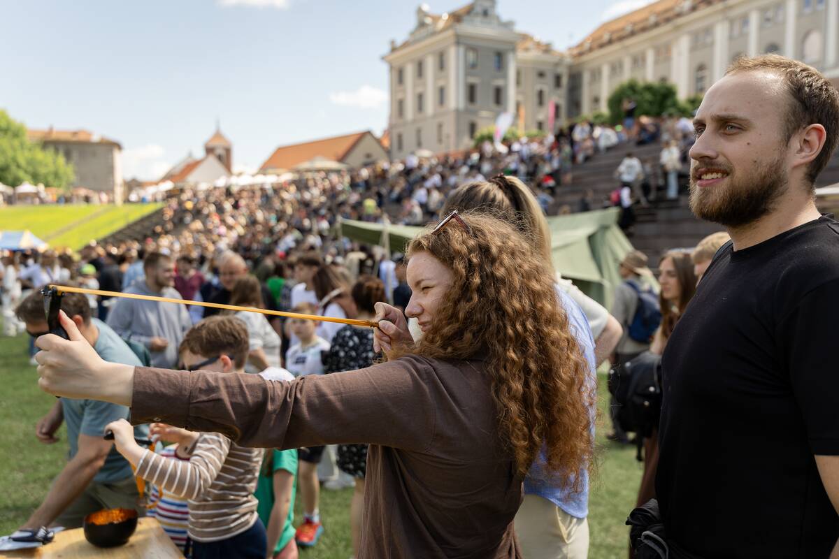 Kauno gimtadienyje – Viduramžių dvasia