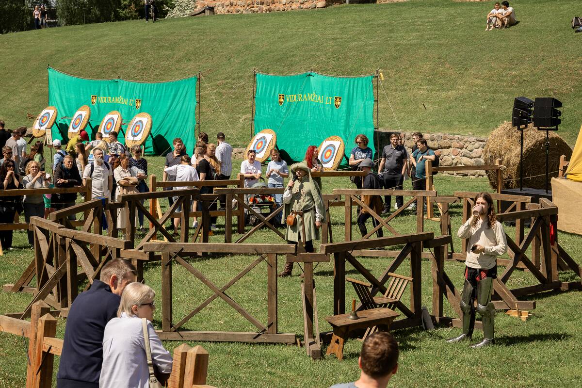 Kauno gimtadienyje – Viduramžių dvasia