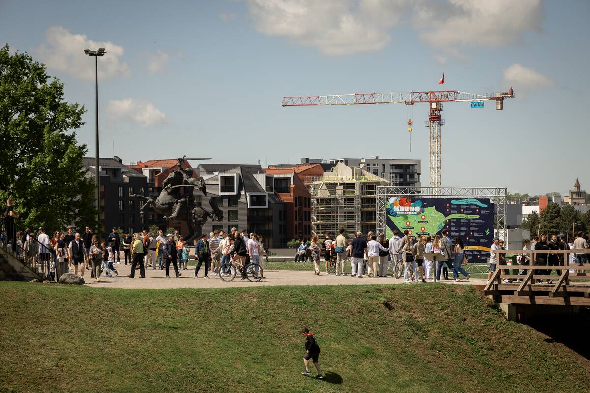 Kauno gimtadienyje – Viduramžių dvasia