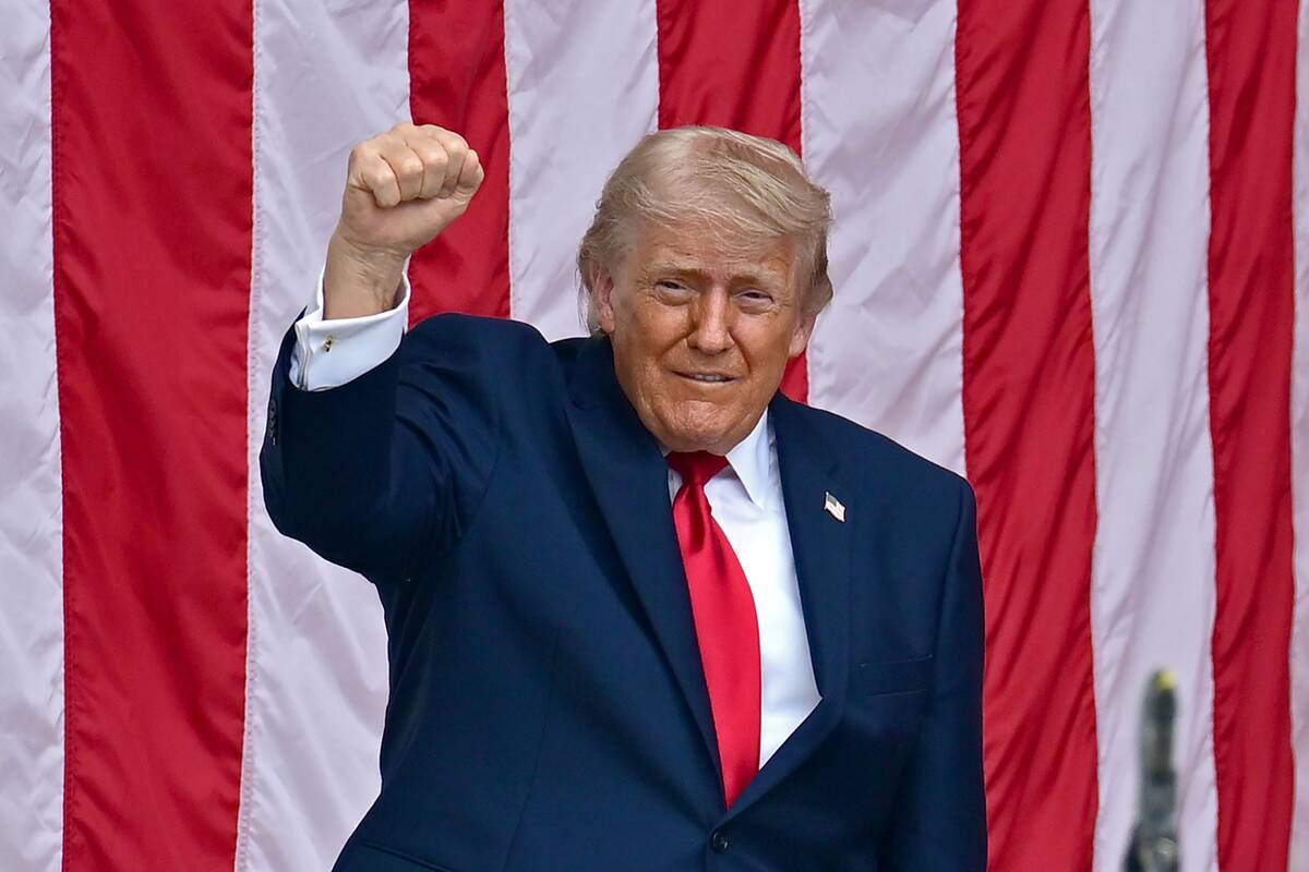 
<span>Trumpas pareiškė esąs puikios sveikatos</span>
