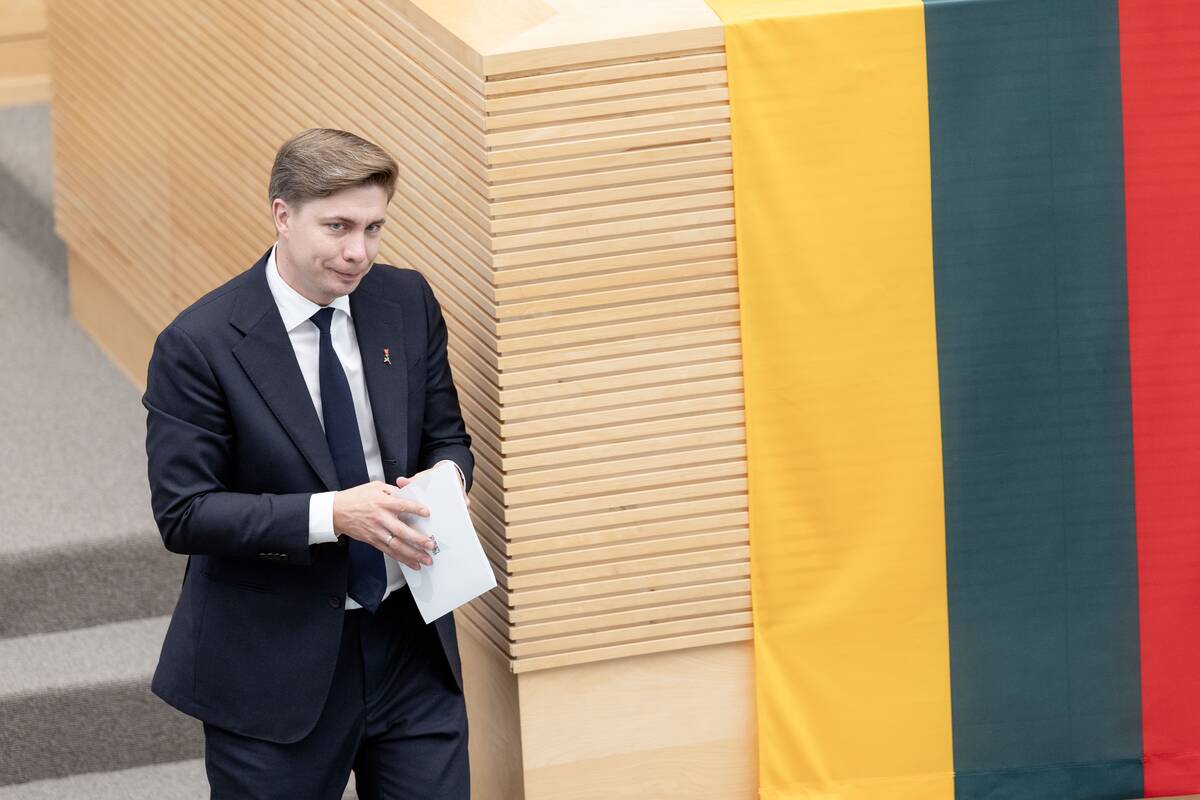 Seimas balsuoja dėl Mindaugo Sinkevičiaus skyrimo premjeru