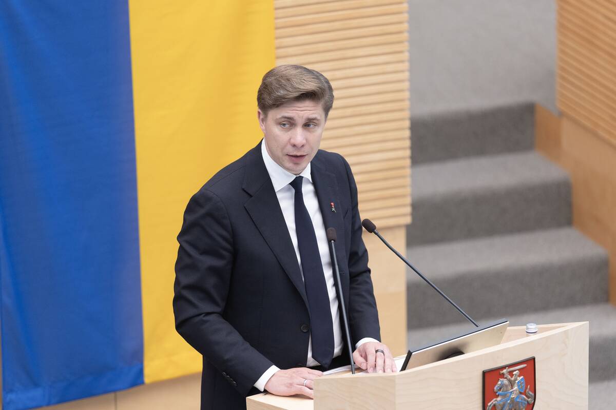 Seimas balsuoja dėl Mindaugo Sinkevičiaus skyrimo premjeru