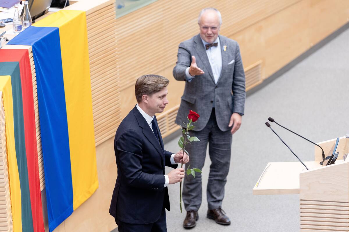 Seimas balsuoja dėl Mindaugo Sinkevičiaus skyrimo premjeru