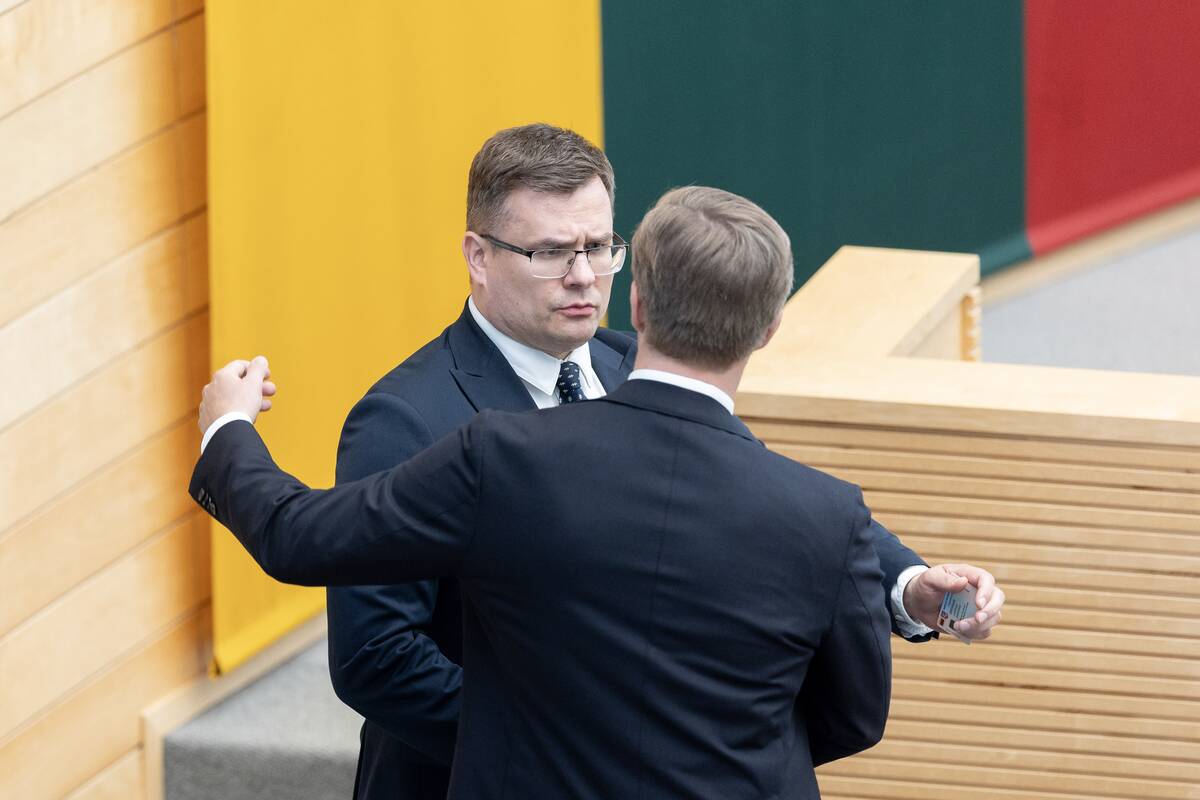 Seimas balsuoja dėl Mindaugo Sinkevičiaus skyrimo premjeru