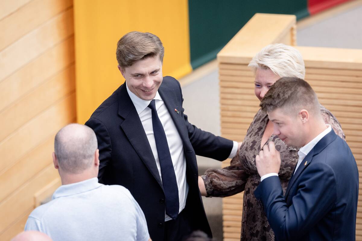 Seimas balsuoja dėl Mindaugo Sinkevičiaus skyrimo premjeru