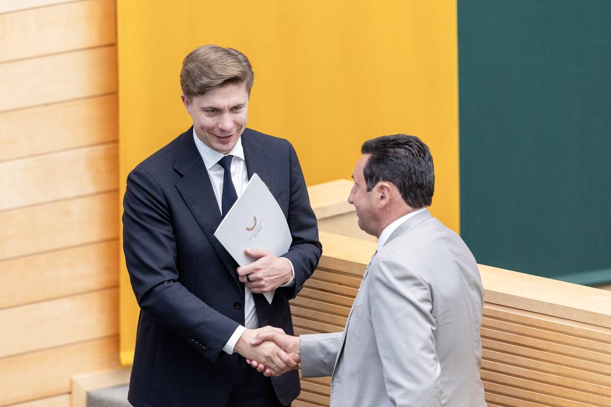 Seimas balsuoja dėl Mindaugo Sinkevičiaus skyrimo premjeru
