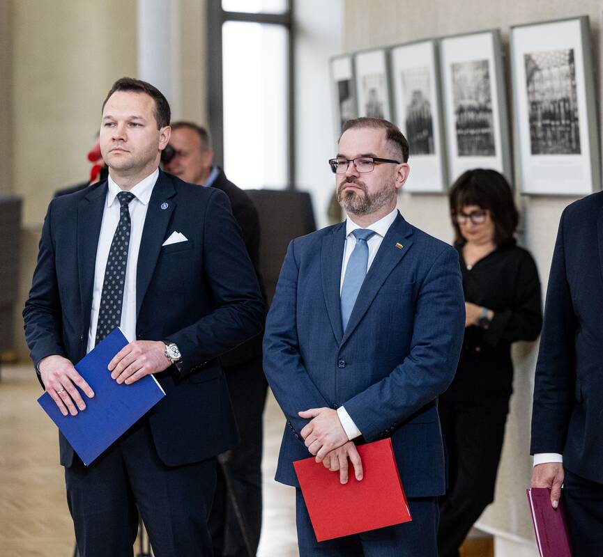 Edvinas Grikšas ir Robertas Kaunas