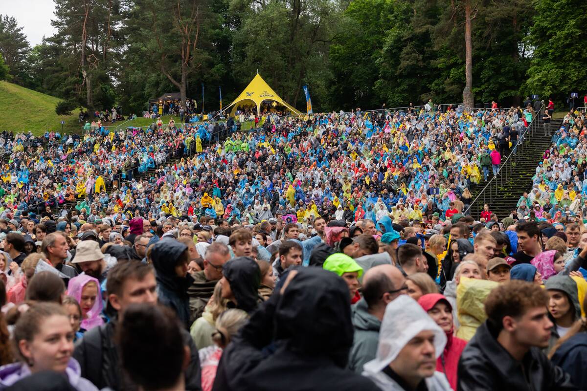 Andriaus Mamontovo koncertas Kalnų parke