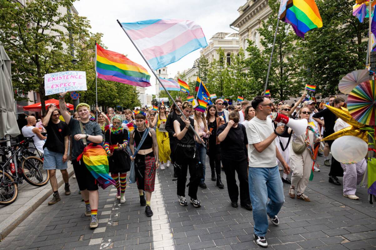 
<span>Vilniuje – LGBTQI bendruomenę palaikančios eitynės „Už lygybę!“</span>

