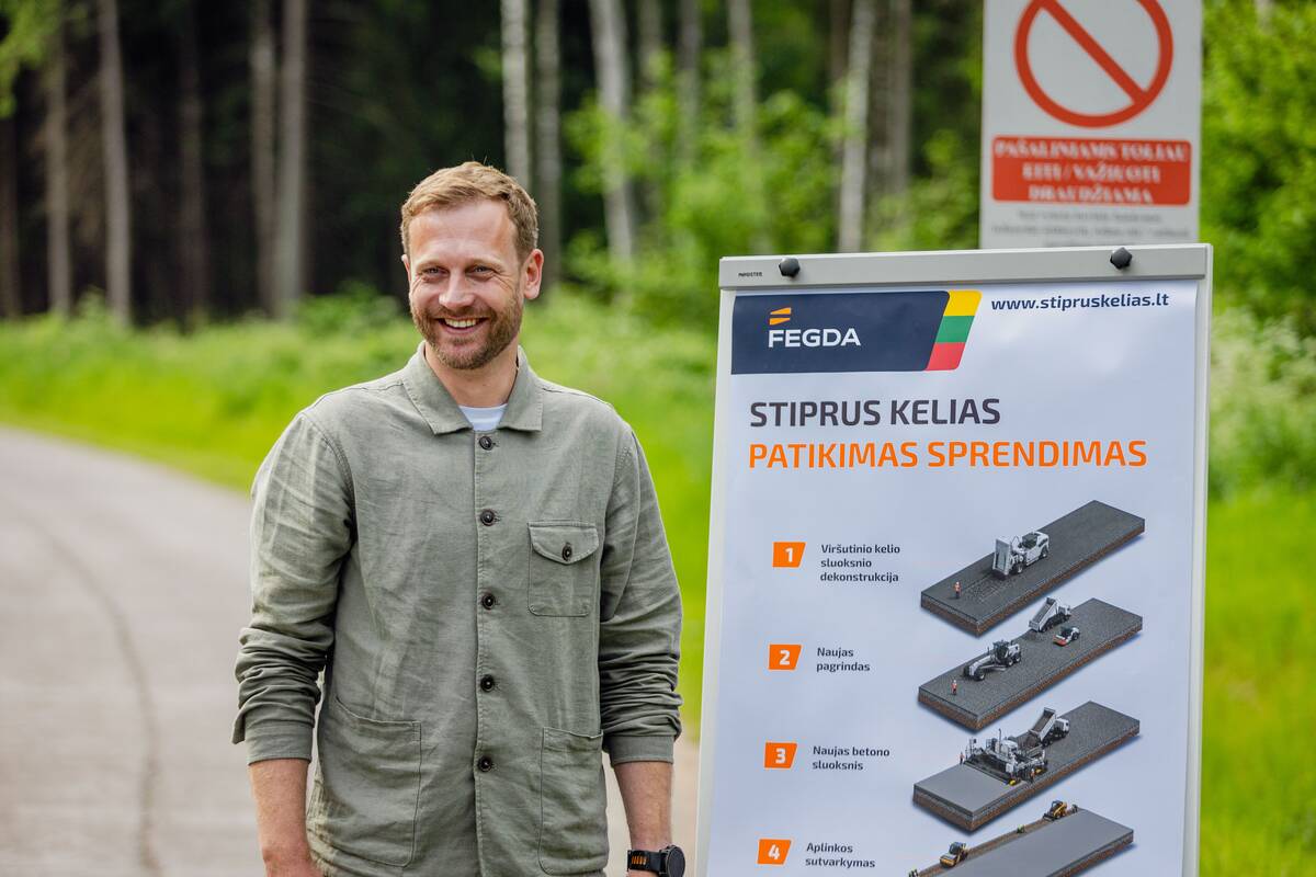  „Fegda“ įsipareigojo pertiesti kelio atkarpą, vedančią į Rūdininkų poligoną – pasirašyta sutartis