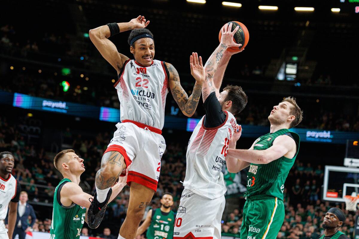 
<span>Kauno „Žalgiris“ LKL finalo starte neturėjo daug vargo su „Juventus“</span>
