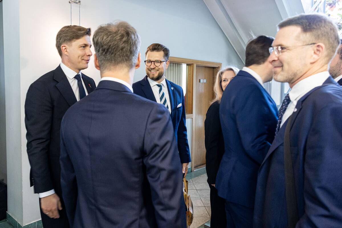 LSDP ir Demokratų sąjungos „Vardan Lietuvos“ atstovai susitiko dėl koalicijos sudarymo
