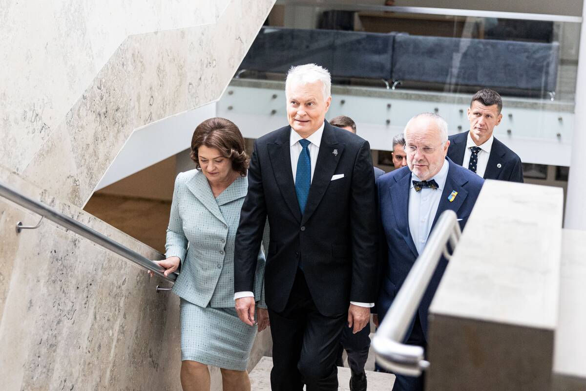 Gitanas Nausėda skaito metinį pranešimą