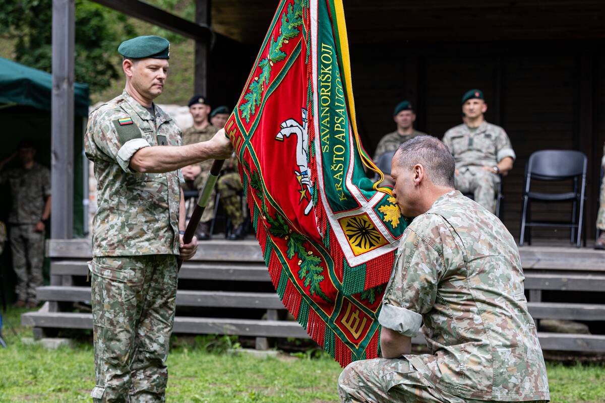 KASP vado pasikeitimo ceremonija