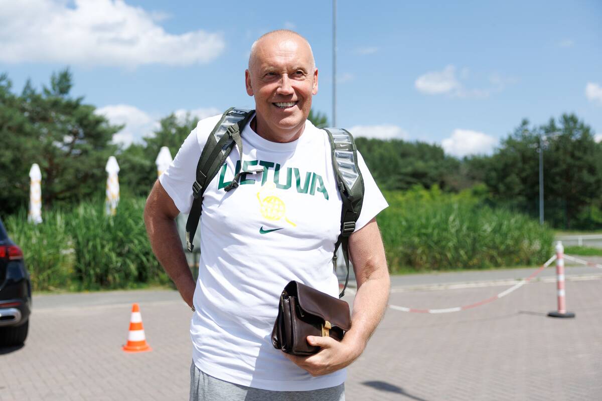 Lietuvos vyrų krepšinio rinktinė atvyko į stovyklą Birštone