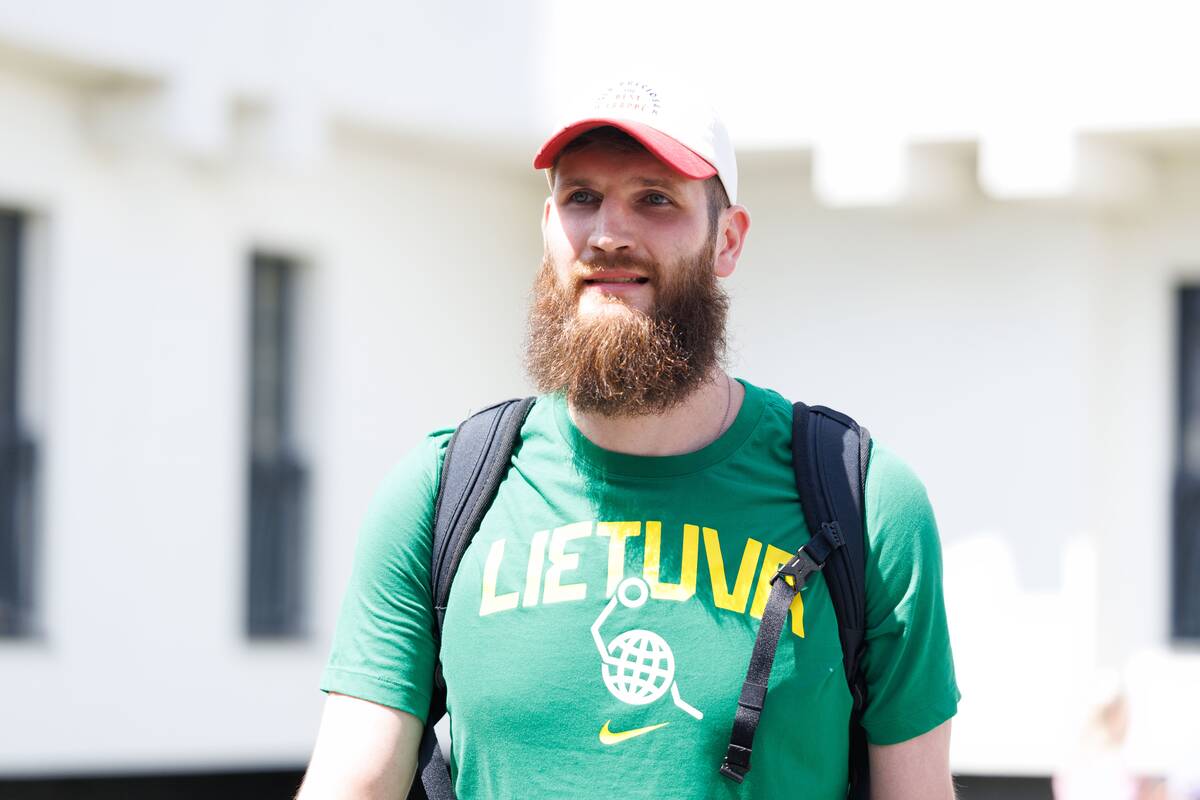 Lietuvos vyrų krepšinio rinktinė atvyko į stovyklą Birštone