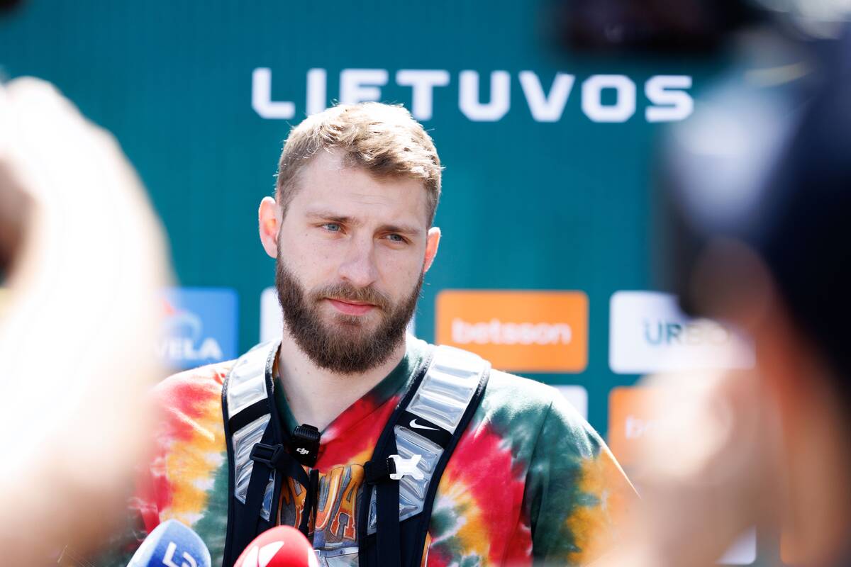 Lietuvos vyrų krepšinio rinktinė atvyko į stovyklą Birštone