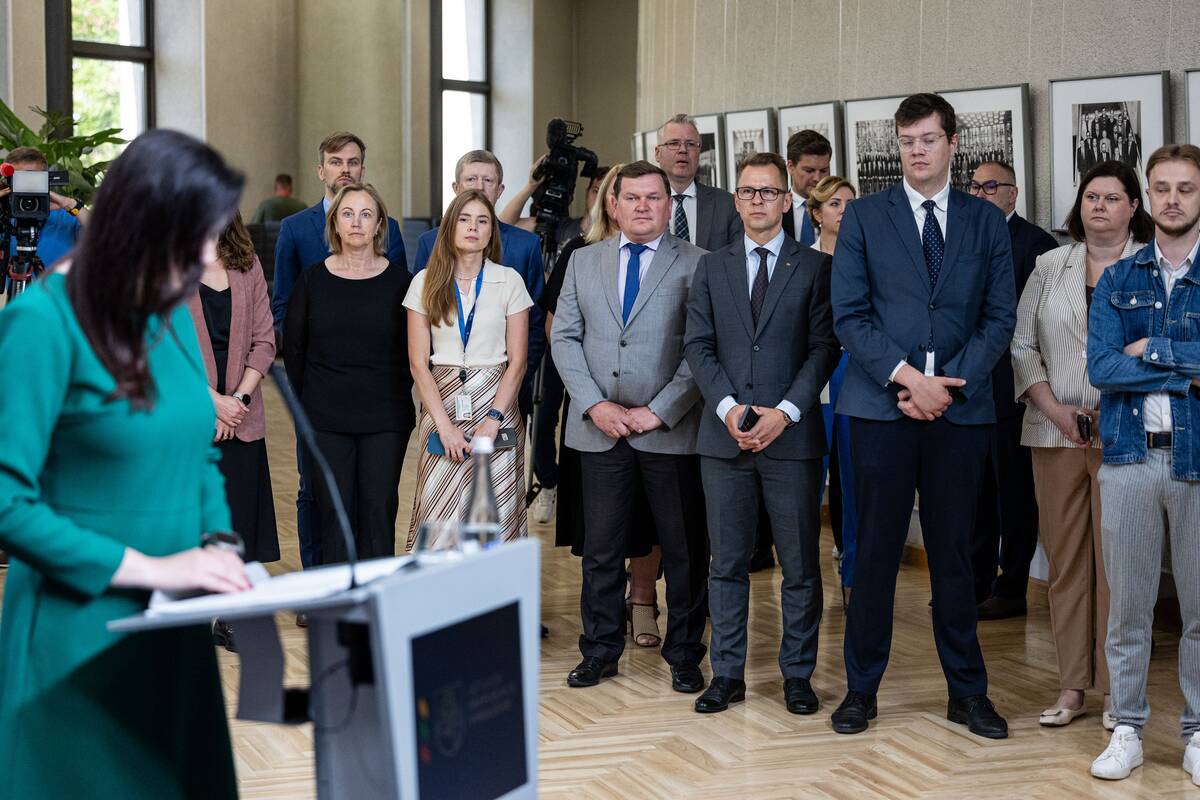 Paskutinis Ingos Ruginienės Vyriausybės kabineto posėdis