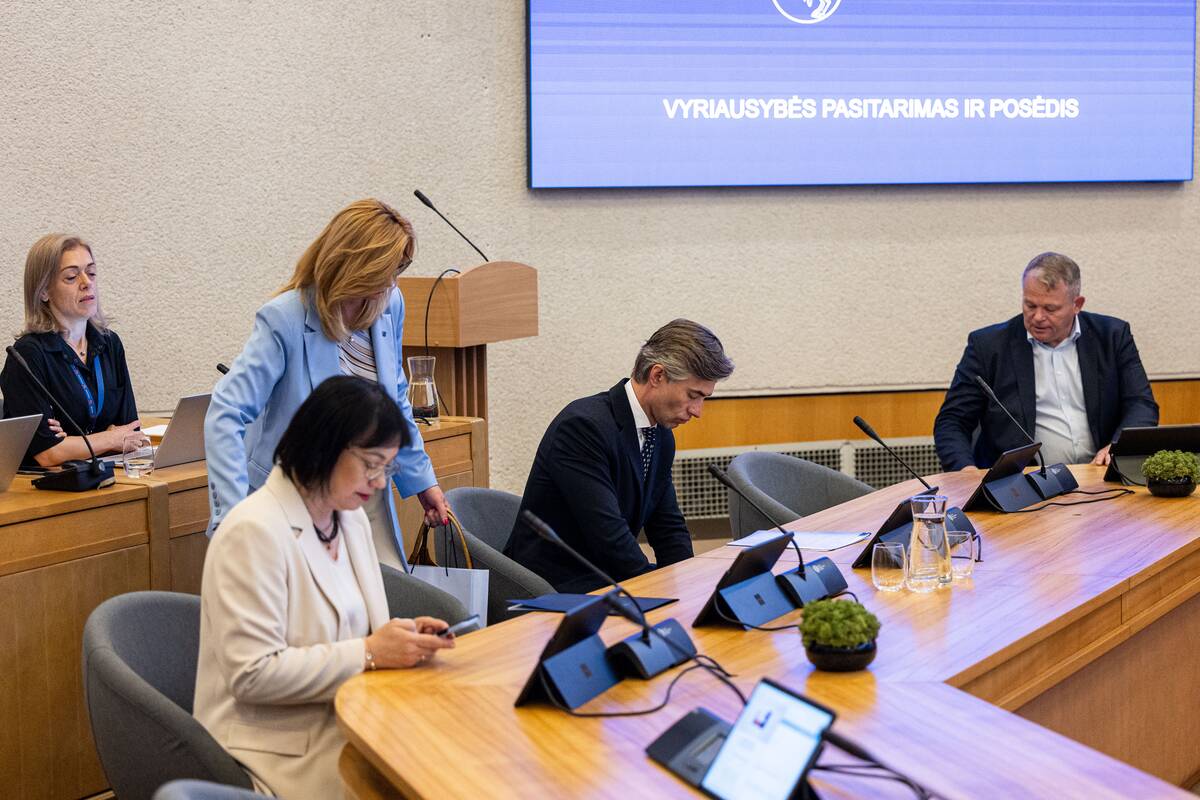 Paskutinis Ingos Ruginienės Vyriausybės kabineto posėdis