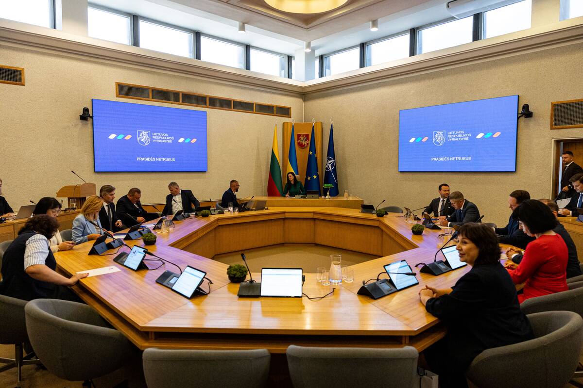 Paskutinis Ingos Ruginienės Vyriausybės kabineto posėdis