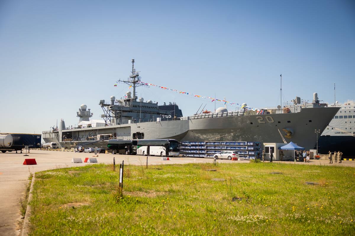 JAV karinio jūrų laivyno laivo „USS Mount Whitney“ vizitas Klaipėdoje