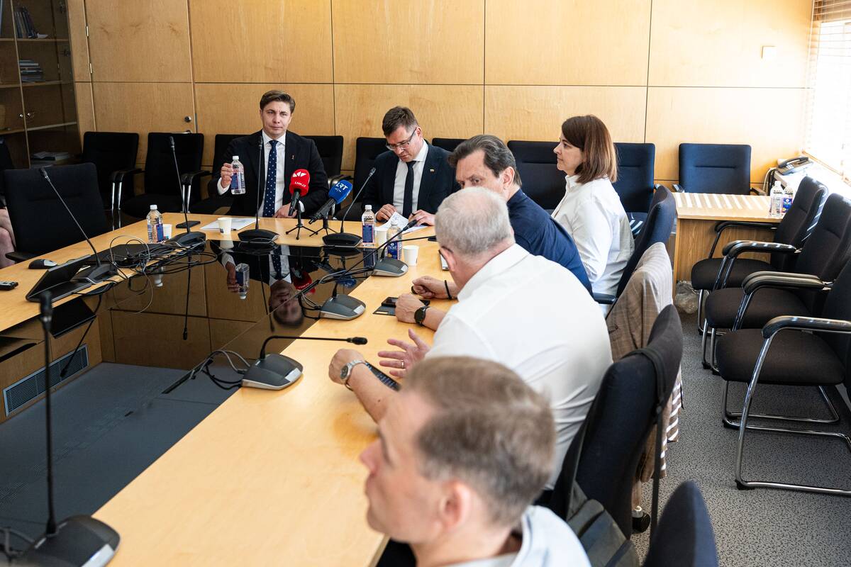 TS-LKD frakcija susitiko su Mindaugu Sinkevičiumi