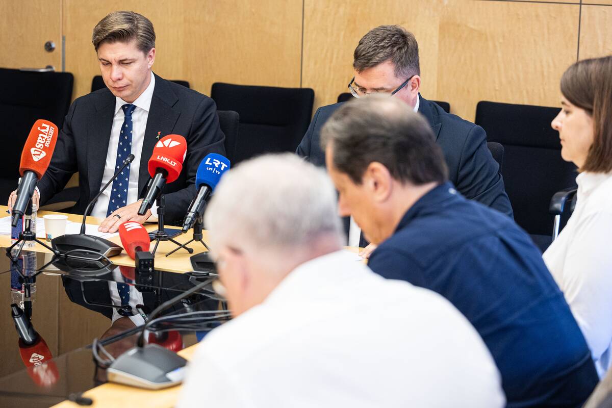 TS-LKD frakcija susitiko su Mindaugu Sinkevičiumi