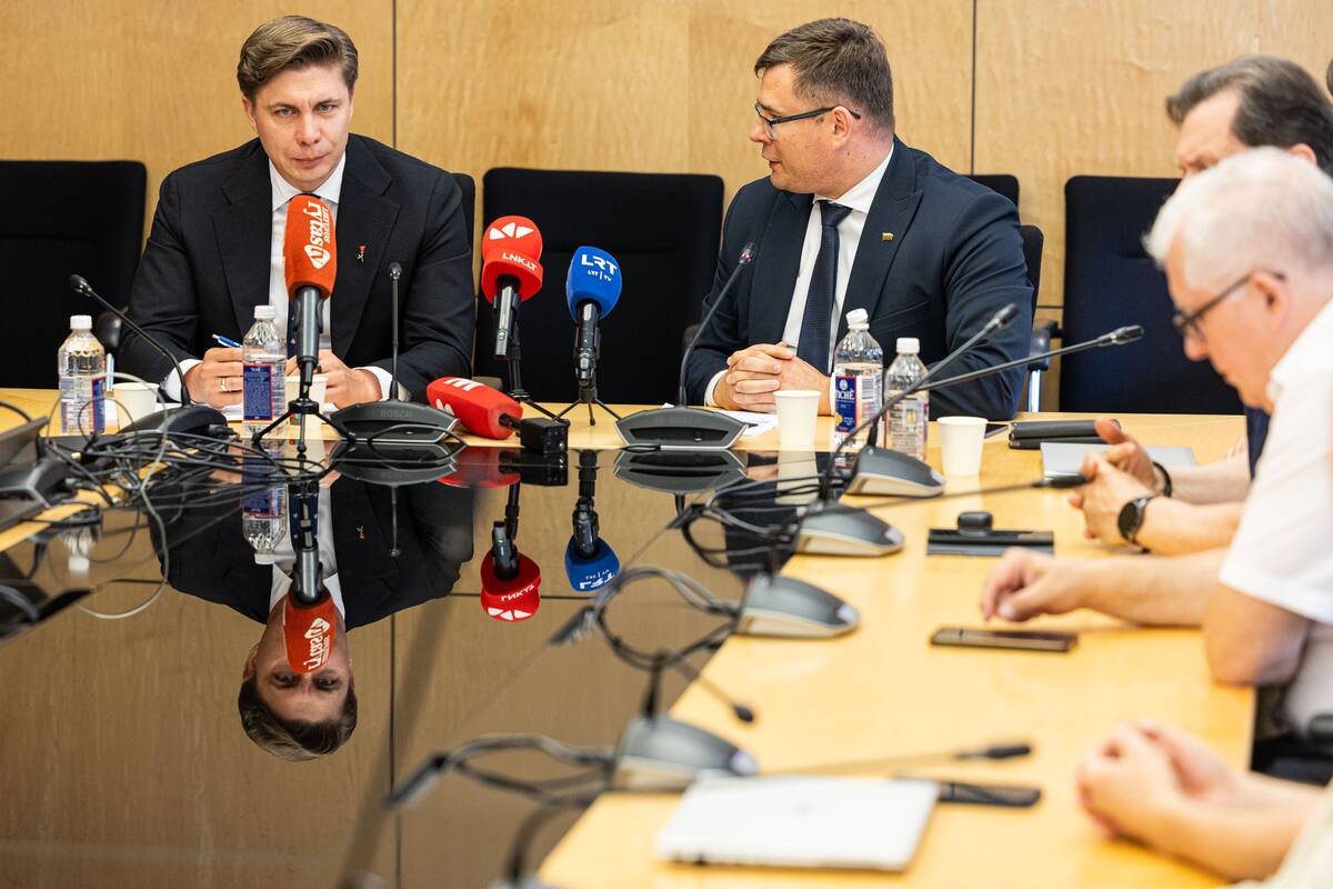 TS-LKD frakcija susitiko su Mindaugu Sinkevičiumi