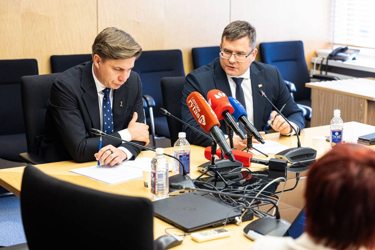 TS-LKD frakcija susitiko su Mindaugu Sinkevičiumi