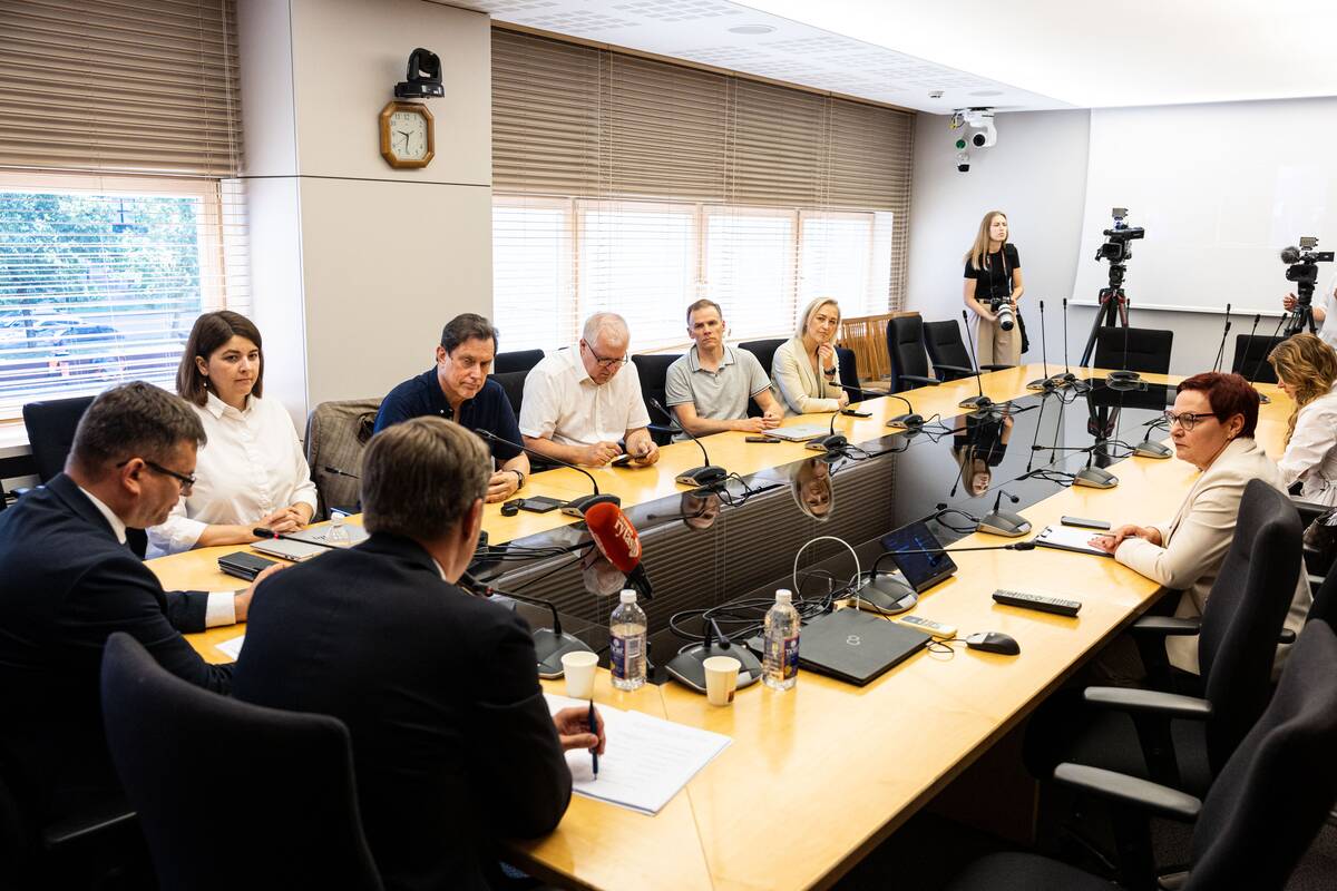 TS-LKD frakcija susitiko su Mindaugu Sinkevičiumi