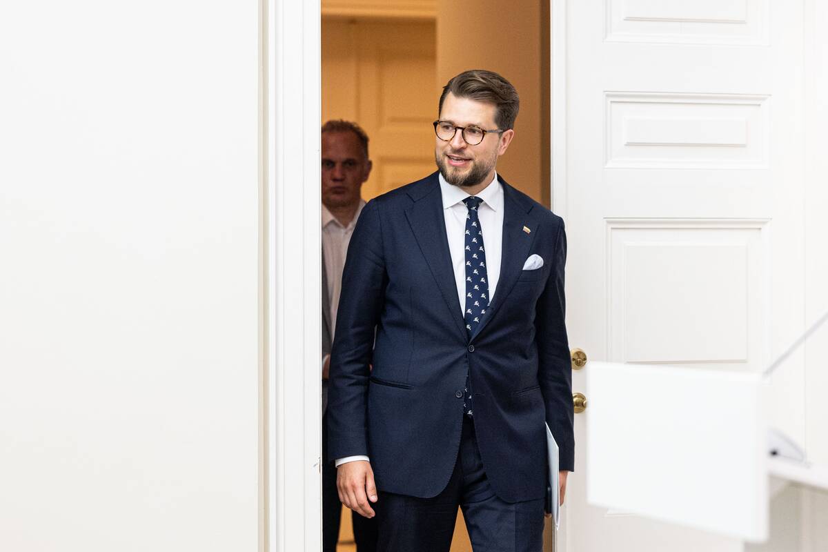 Prezidentas susitiko su kandidatu į energetikos ministrus Luku Savicku
