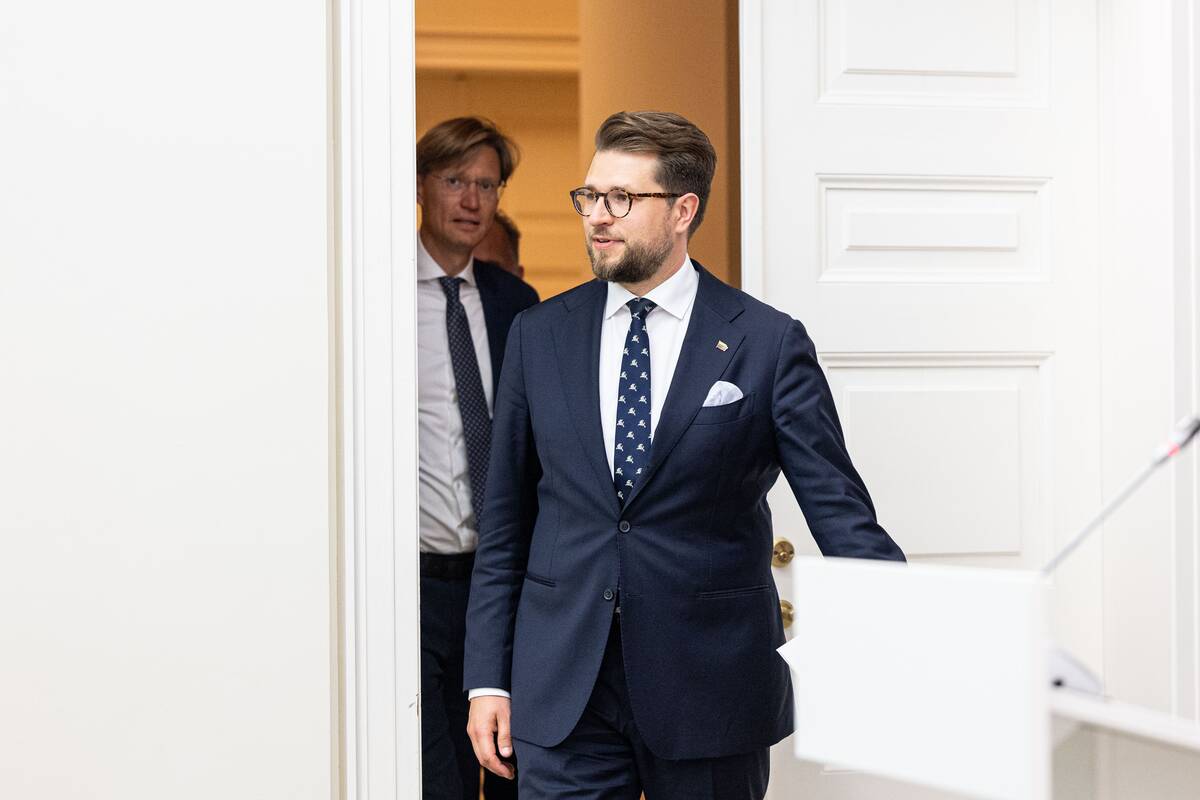Prezidentas susitiko su kandidatu į energetikos ministrus Luku Savicku