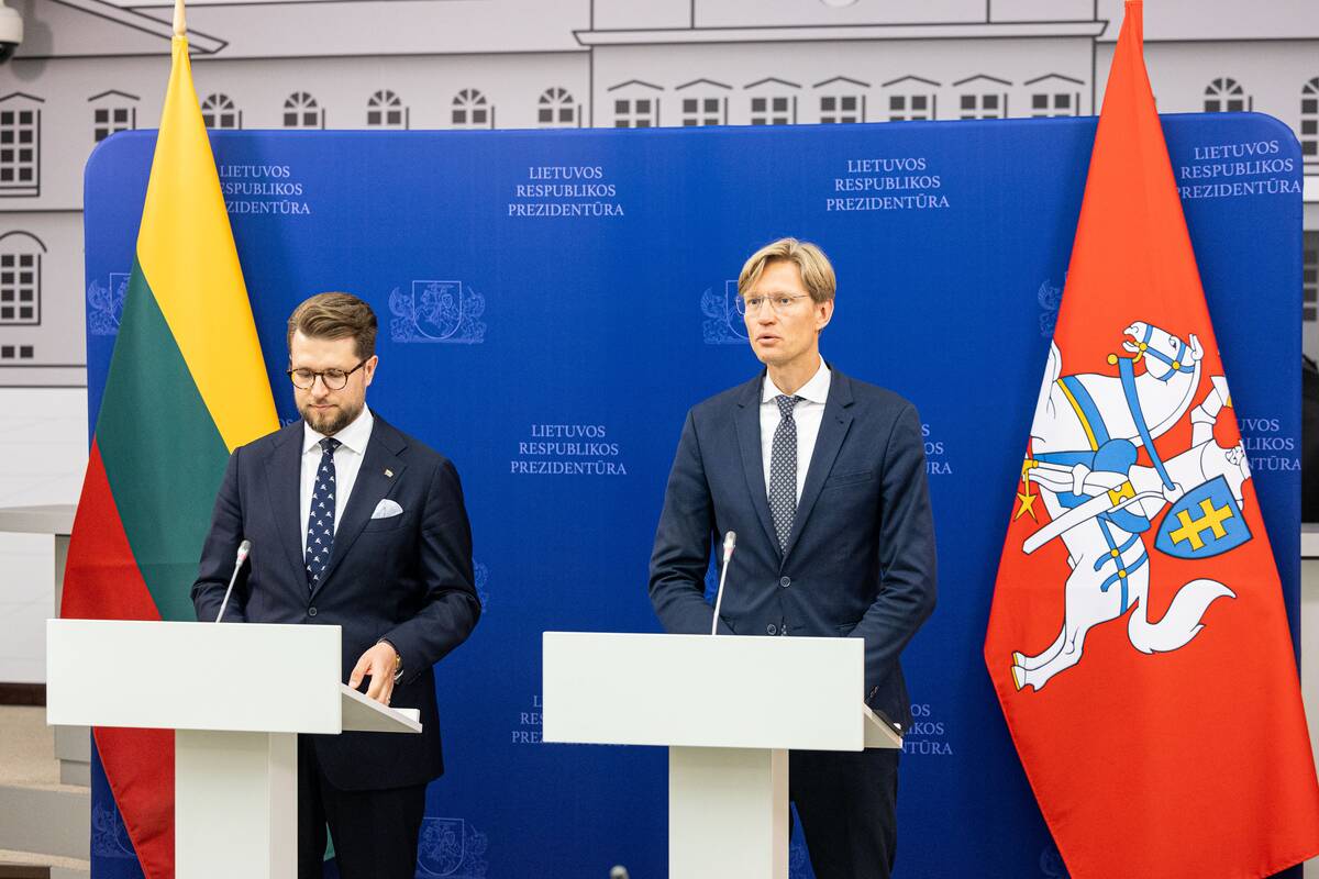 Prezidentas susitiko su kandidatu į energetikos ministrus Luku Savicku