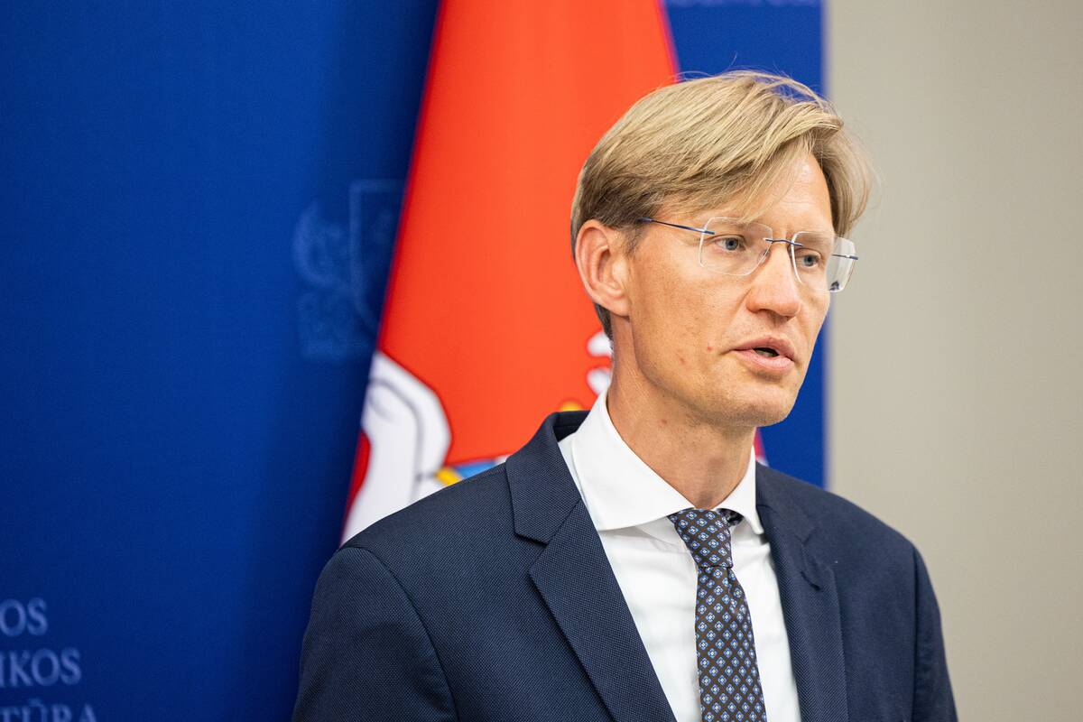 Prezidentas susitiko su kandidatu į energetikos ministrus Luku Savicku