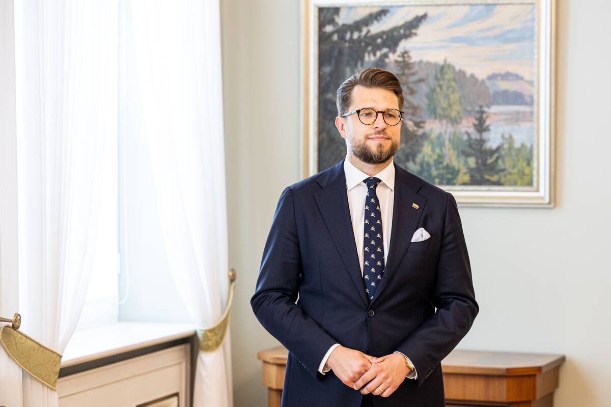 Prezidentas susitiko su kandidatu į energetikos ministrus Luku Savicku
