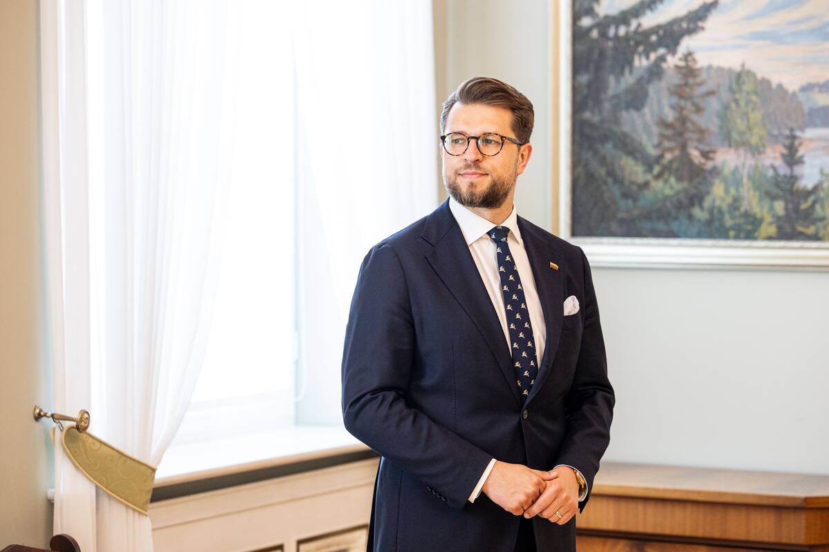 Prezidentas susitiko su kandidatu į energetikos ministrus Luku Savicku