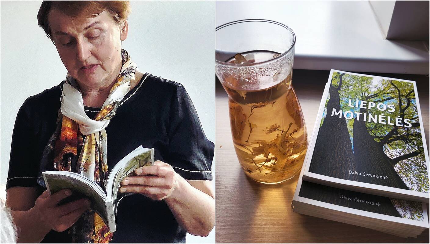 Sutiktuvės: pristatydama savo knygą autorė pasakoja apie šio medžio svarbą mūsų protėvių gyvenime, atskleidžia ypatingas liepos galias.