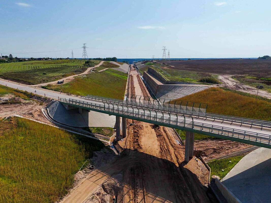 
<span>Vietoj geležinkelio pervažos – automobilių tunelis</span>
