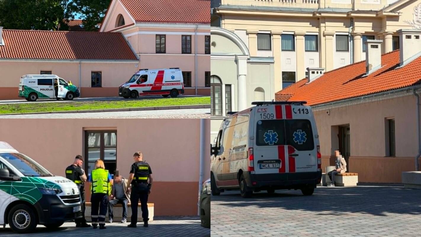 
<span>Kauno rotušės aikštėje – agresyvus neblaivaus vyro elgesys: medikams prireikė policijos pagalbos</span>
