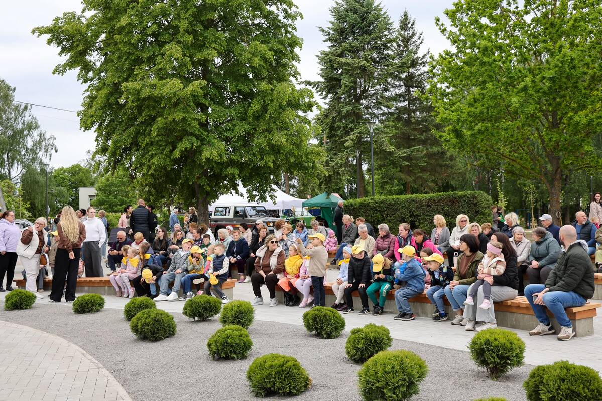 Tąsa: babtiškiams nereikės jaukintis šios erdvės, čia ir anksčiau vykdavo tradicinės Obuolinės, kitos miestelio šventės.