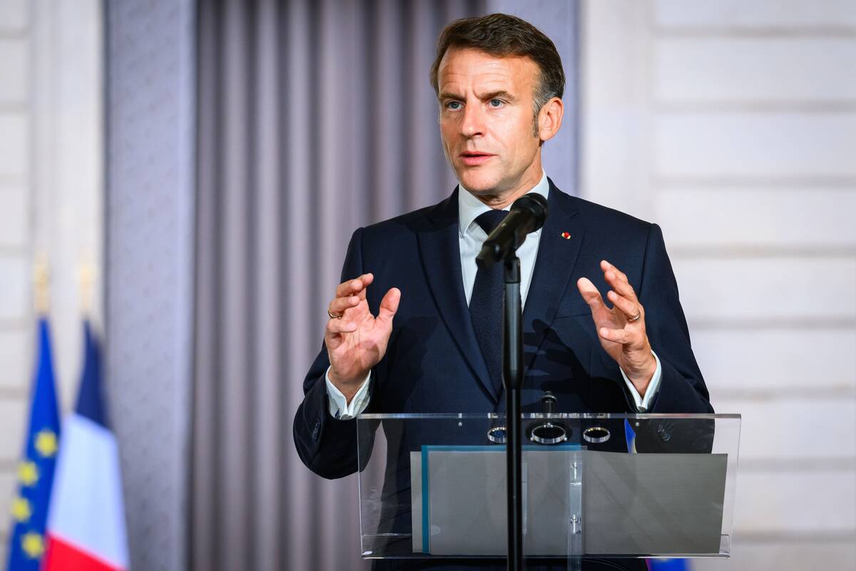 
<span>Macronas paskelbė apie 93 mlrd. eurų investicijas pagal programą „Rinkis Prancūziją“</span>
