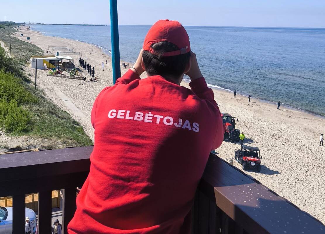 Startas: gelbėtojai pasiruošę dar vienam vasaros sezonui.